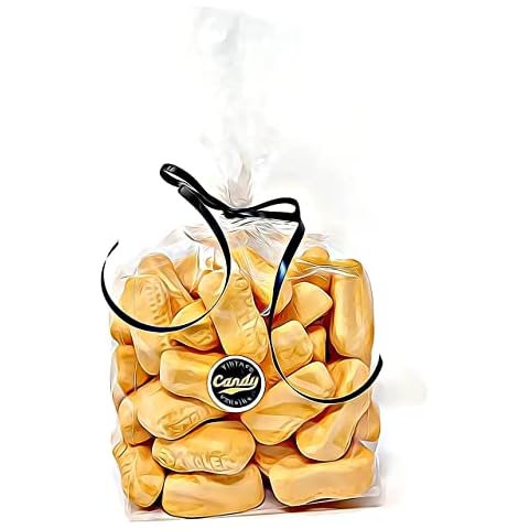 Vintage Candy Vending Circus Peanuts Marshmallow Candy, Bulk Gift Bag (Original), 16 Ounces Cover
