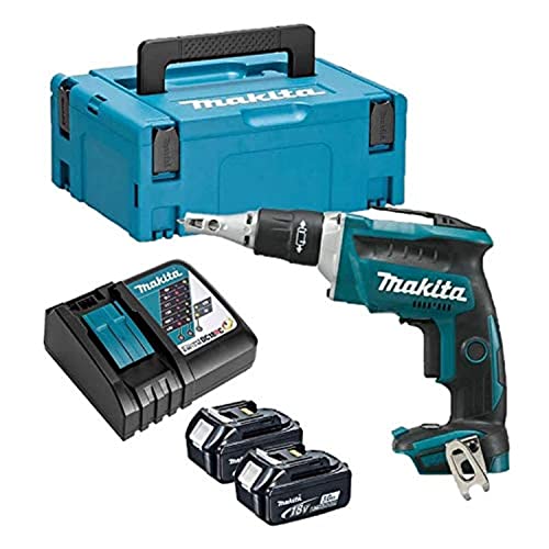 Visseuse à placo 18V LXT (2x3,0 Ah) en MAKPAC - MAKITA DFS452RFJ