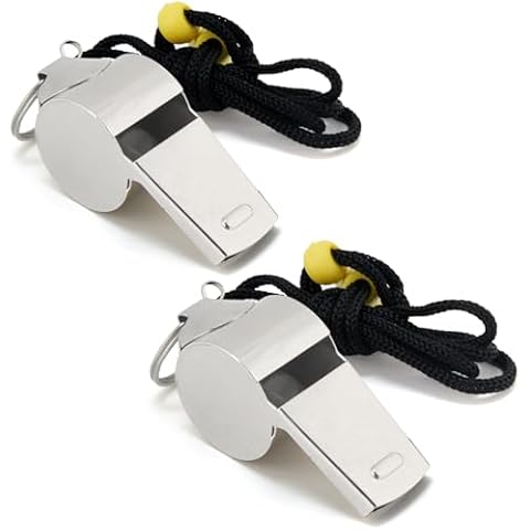 Sifflets en Acier Inoxydable Cheerhom Cover