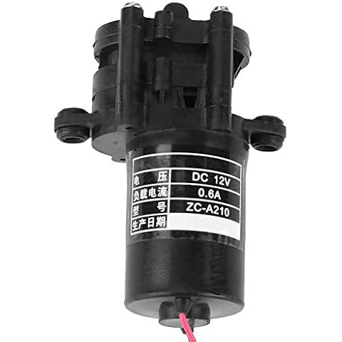 LANTRO JS ZC-A320 12-V-DC-Zahnradpumpe, magnetische Mini-Kunststoff-Hochleistungs-Selbstansaugwasserpumpe, Wasserdruck-Druckerhöhungspumpe für zu Hause Cover
