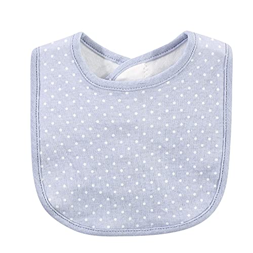 Image of Hudson Baby Unisex Baby Cotton Bibs, Enchanted Forest, One Size