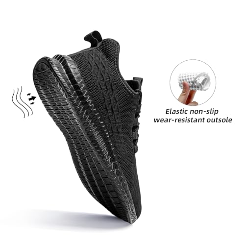 Image of DLWKIPV Womens Walking Shoes Slip On Sneakers Tennis Shoes Running Sport Workout Gym Shoes Athletic Non Slip Lightweight Breathable Fashion Casual Shoes for Travel Work