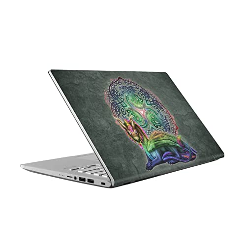 Skin dragon celtique pour ASUS Vivobook 14 X409FA-EK555T autocollant vinyle Brigid Ashwood