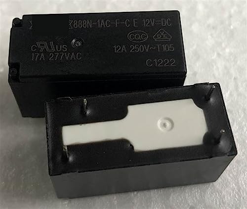 Relé 888N-1AC-F-CE de 4 pines para solucionar fallos de encendido en sistemas de 12V