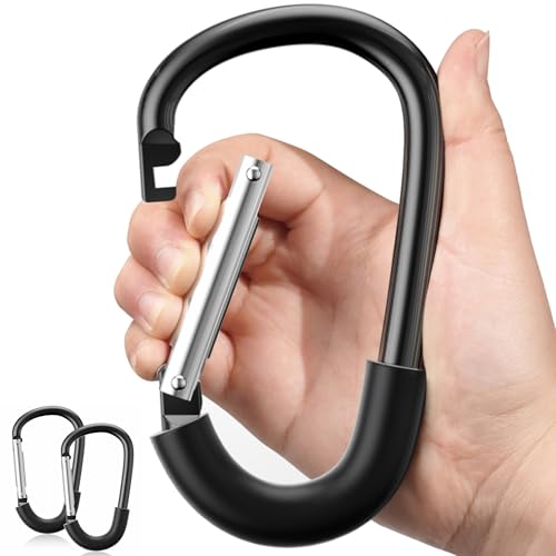 SURDOCA Kinderwagenhaken für Mama, Kinderwagen-Clips zum Aufhängen von...