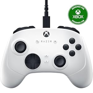 Razer Wolverine V3 Tournament Edition Wired Gaming Controller: Licensed for Xbox Series X|S, Xbox One, Windows PC – 6 Remappable Buttons – Fast Triggers – USB-C Cable – Wired Tournament Mode – White