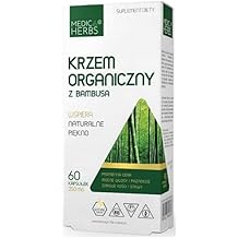 medica herbs - organic bamboo silicon - bamboo - natural beauty - radiant complexion - strong hair and nails - healthy bones and joints - 60 capsules - dietary supplement