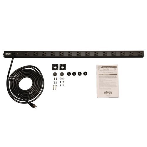 New Tripp Lite Pduv15 New Basic Power Distribution Unit Vertical Pdu Power Distribution Unit 12 Nema 5 15R 15A #TOP4