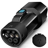 EVPEIWE V2L Adapter Type 2 EV Charging Cable Connector for MG4/MG5/2021-2022 MG ZS, Vehicle to Load Adapter, EV Discharger to Charge Outdoors, 470Ω 15A