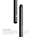 elago® Stylus [Hexa][Black] - [Premium Aluminum ][Classic Pencil Shape][ Replaceable Extra Tip Included] - for iPad, iPad Pro, iPad mini and iPhone