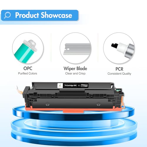 TRUE IMAGE Compatible 054 054H Mf642Cdw Toner Cartridge Replacement for Canon 054 054H Black Toner for Canon Color ImageCLASS MF644Cdw MF642Cdw MF641Cdw LBP622Cdw Printer (Black, 2-Pack) - Thumbnail 6