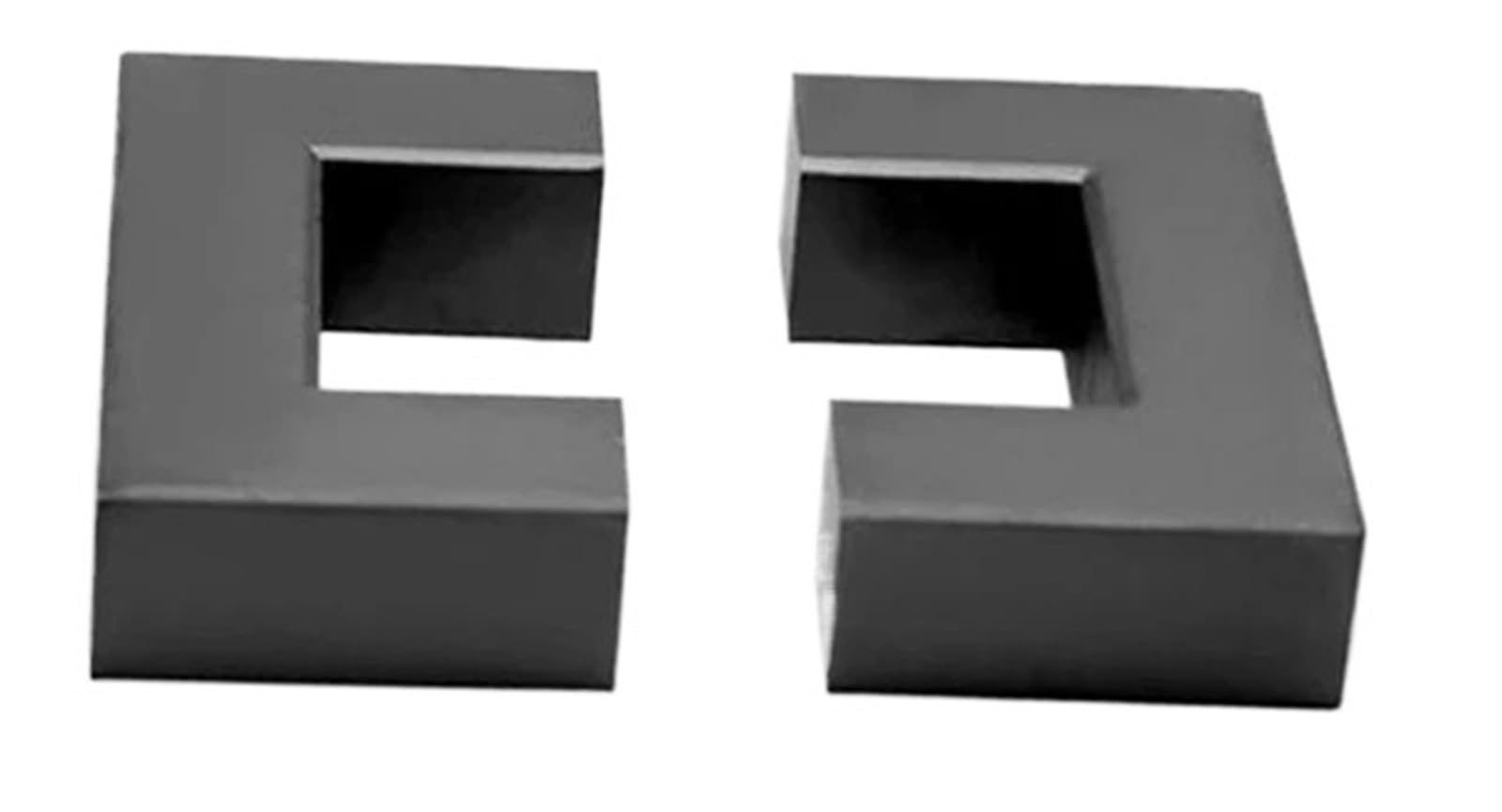 Núcleo de ferrita UF10.5 de tipo U para bobinas de inductores y chokes, pack de 30 pares 3
