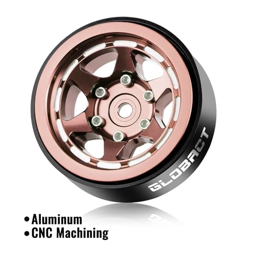 Roues Beadlock GLOBACT miniatures pour customiser votre crawler RC en intérieur et extérieur - 4