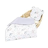 schmusedecke baby mädchen KUSCHELIGE STOFFE - Die Baby Decke wurde aus angenehm weichen Materialien in Europa hergestellt. Eine Baby Baumwolldecke ist bei vielen sehr beliebt. Das Material ist mit kinderfreundlichem Motiv wird jedes Kind erfreuen.