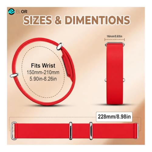 Image of ELOR Replacement Strap /Band compatible with Google Fitbit Air