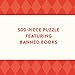 Bibliophile Banned Books 500-Piece Puzzle