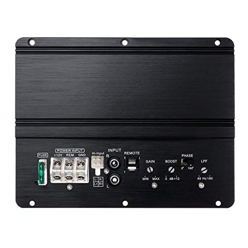 Panneau d'amplificateur 12V 400W compact avec module de bass