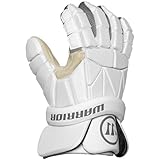 PG Sports Warrior Evo Lite Lacrosse Gloves, White (X-Large 14')