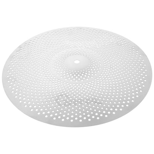 BESPORTBLE Gedämpftes Becken Schlagzeuge Leise Becken mit Geringer Lautstärke Crash-becken und Splash-becken für Drumsets Robuste Legierung Einfache Installation Optimaler Klang