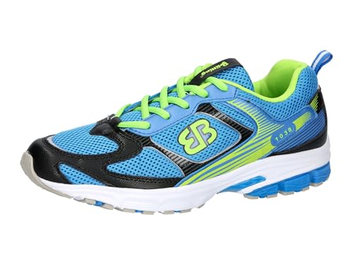 Brütting Runaway Unisex Fitnessschuhe, Blau/ Schwarz/ Lemon, 37...