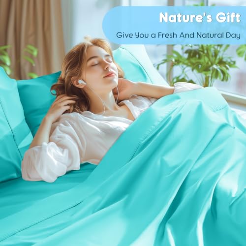 Image of SONORO KATE 1000 Series 100% Egyptian Cotton King Sheet Set,4 Pieces