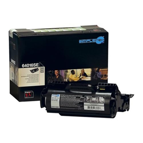 Toner original noir 64016SE Lexmark Optra T640 X642E Simpletek