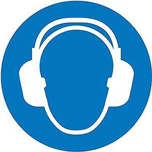 Placas De Indicación De Lámina De Pvc, Ø : 100 Mm Protectores Auditivos En Oferta Protector Auditivo D100 Mm