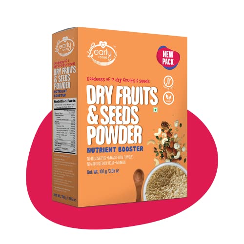 Early Foods Dry Fruits Powder 7 Superfoods Blend, 100 g Price History