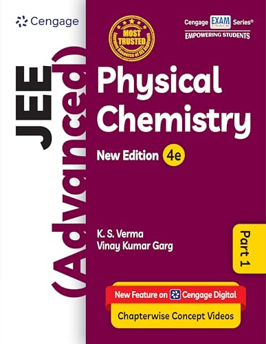 Image of Cengage JEE (Advanced) Physical Chemistry Part 1 with Chapterwise Concept Videos & Online Assessments