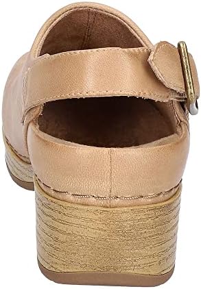 Bella Vita Women's Starlee Clog, Saddle Leather, 8.5 X-Wide | Image 5