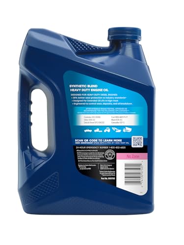 Image of Valvoline Heavy Duty Synthetic Blend 15W-40 Diesel Engine Oil 1 GA, Case of 3
