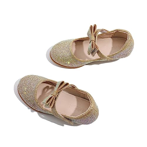 Girls Adorable Dress Shoes Sparkle Wedding Party Low Heel Mary Jane Princess Flower Pump Shoe for Toddler Little/Big Kid3