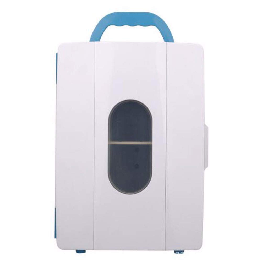 Congelatori pozzetto12V Frigorifero Portatile per Auto Piccolo Frigorifero 6—10 L Frigorifero e scaldabiberon per Viaggi di Picnic all'aperto in Ufficio a casa