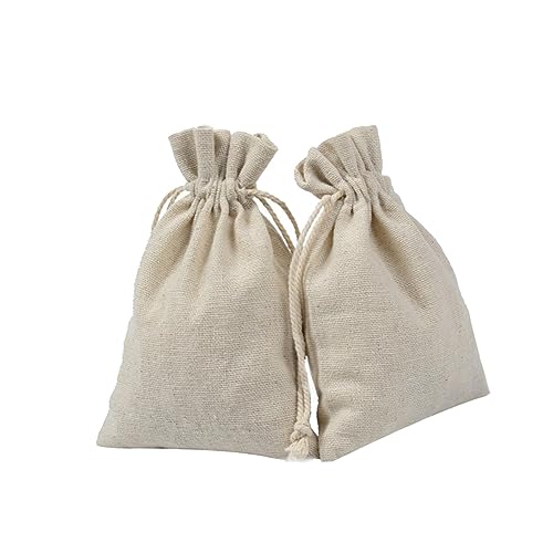 Beaupretty 4pcs bolsas vacías con cordón para viaje miniatura 7
