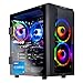 Skytech Gaming Blaze ll Gaming PC Desktop – Intel i5-10400F, GTX 1660, 1TB NVME, 16G DDR4 3200, AC Wi-Fi, Windows 10 Home 64-bit, Black