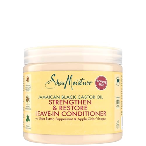 Shea Moisture Jamaikanisch Schwarzes Rizinusöl Stärken Sie das Wachstum und Restaurierung Haarspülung, 454 g