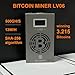 Generic BeLuckyMan Bitcoin Miner Machine BTC Lotto Mining Device 500GH/S WiFi SHA-256 Asic Chip BM1366 Portable V6 Micro Silent Cryptocurrency Home Use