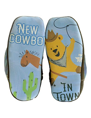Tin Haul Infant Rough Stock Cowboy Boot Brown 33