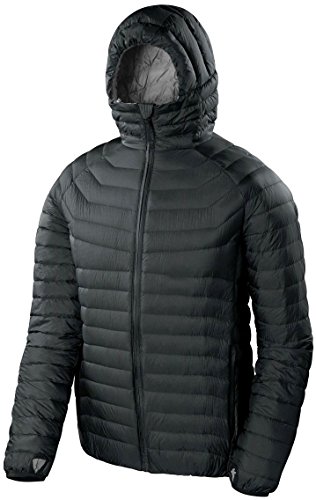 Sierra Designs Men's Elite Dridown Hoody, Black, Large