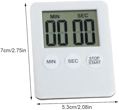 Miniatura 6 de Temporizador digital deportivo cronómetro deportivo y temporizador de cuenta regresiva para rutinas de fitness y ejercicio, temporizador