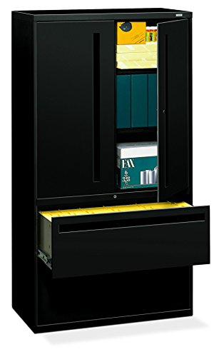 HON 2-Drawer with 3 Shelves Office Filing Cabinet - Brigade...