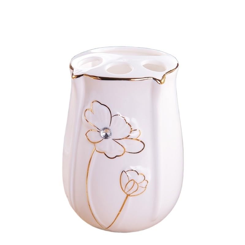 Bathroom Five-piece Ceramic Toiletries Set Wedding Gift