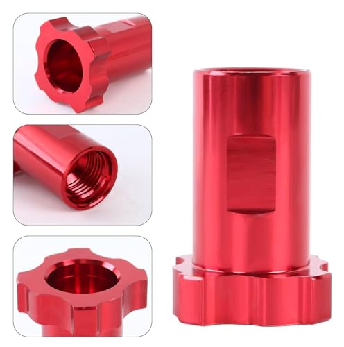 Image of DAXINYANG Spray Gun Adapter, 16mm Female Adapter, 1.5mm Thread Paint Gun Cup Adapter for Paint Mixing Cup, Spray Paint Guns Accessory Replacement