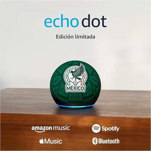 Echo Dot de edición limitada con licencia oficial de la Selección...