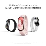 Xiaomi Smart Band 10, Montre Connectée, Boîtier alu, Suivi d'Activité, Écran AMOLED 1.72'', Autonomie 21 Jours, Charge Rapide, Suivi santé & Sommeil,150+ Sports, iOS & Android, 5 ATM, Boussole
