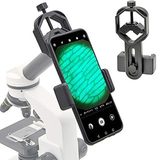 Starboosa Smartphone Microscope Adapter Mount, Universal Phone Scope Mount, Work with Telescope Spotting
