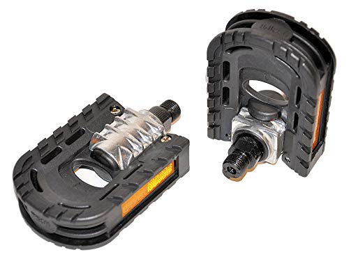 Cordo REPLACEMENT UNION FOLDING BIKE BICYCLE ALLOY PEDALS FOLDERS COMMUTERS PEDALS 9/16"