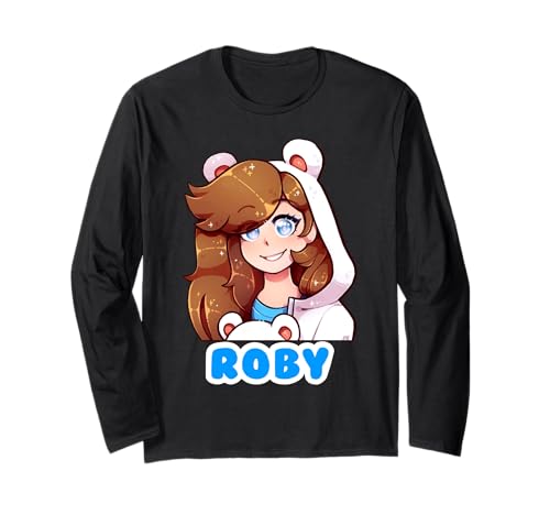 Cute Roby Gamer Polar Bear Tee For Kids Gaming Lover Maglia a Manica