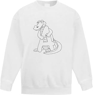 Azeeda 'A For Alligator' Kid's Sweatshirt/Jumper (14-15 Years) (KW00038862)