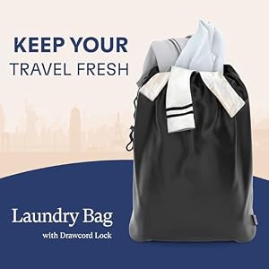 Shacke 5 Set Packing Cubes for Travel with Laundry Bag (Pure Black) — photo 6 of 6